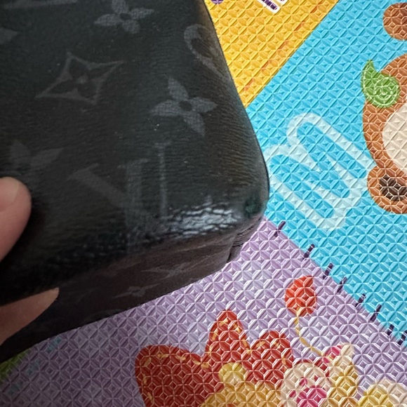 LOUIS VUITTON Monogram Eclipse Apollo Messenger MM Fragment PREOWNED/USED - Picture 4 of 8